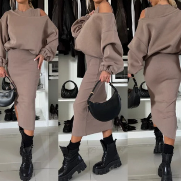 Camilla - Robe et pull
