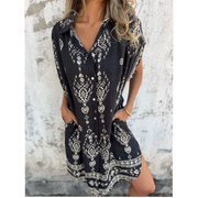 Quitterie | Robe Chemise Bohème