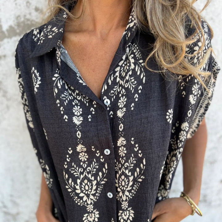 Quitterie | Robe Chemise Bohème