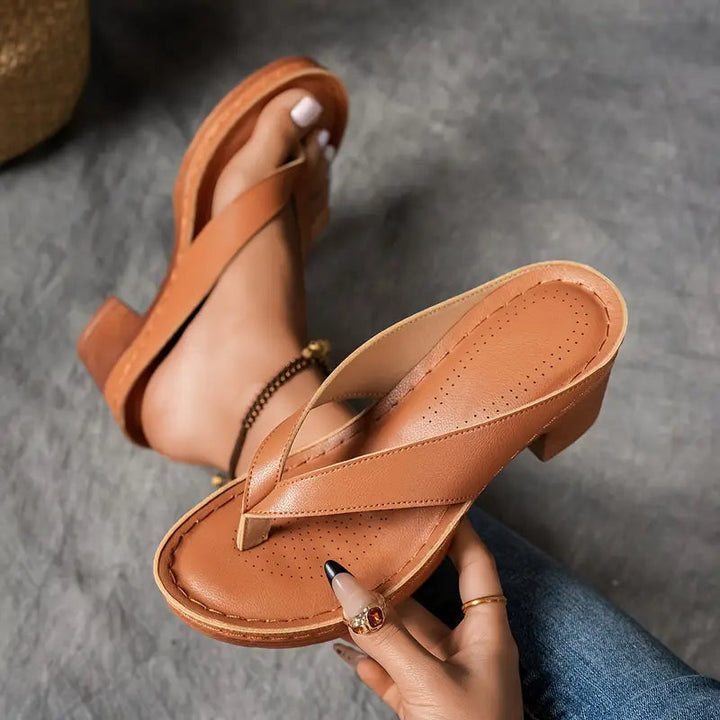 Ismira – Sandales orthopédiques élégantes à talons hauts