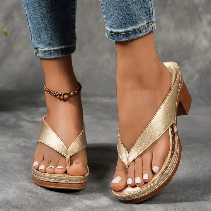 Ismira – Sandales orthopédiques élégantes à talons hauts