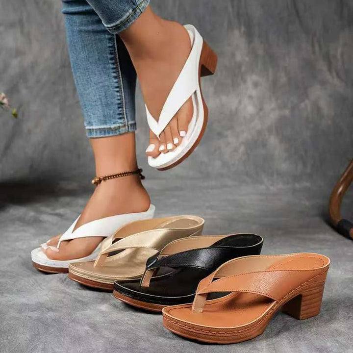Ismira – Sandales orthopédiques élégantes à talons hauts