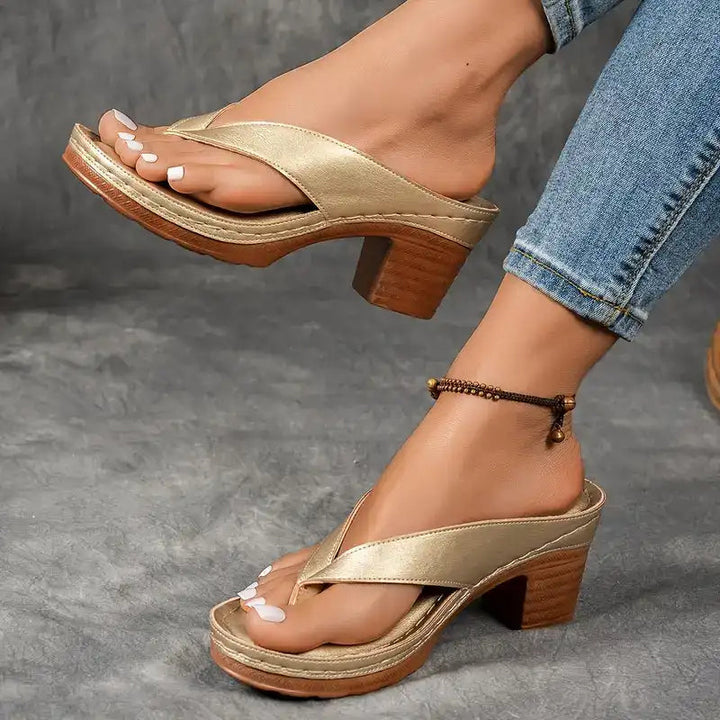 Ismira – Sandales orthopédiques élégantes à talons hauts
