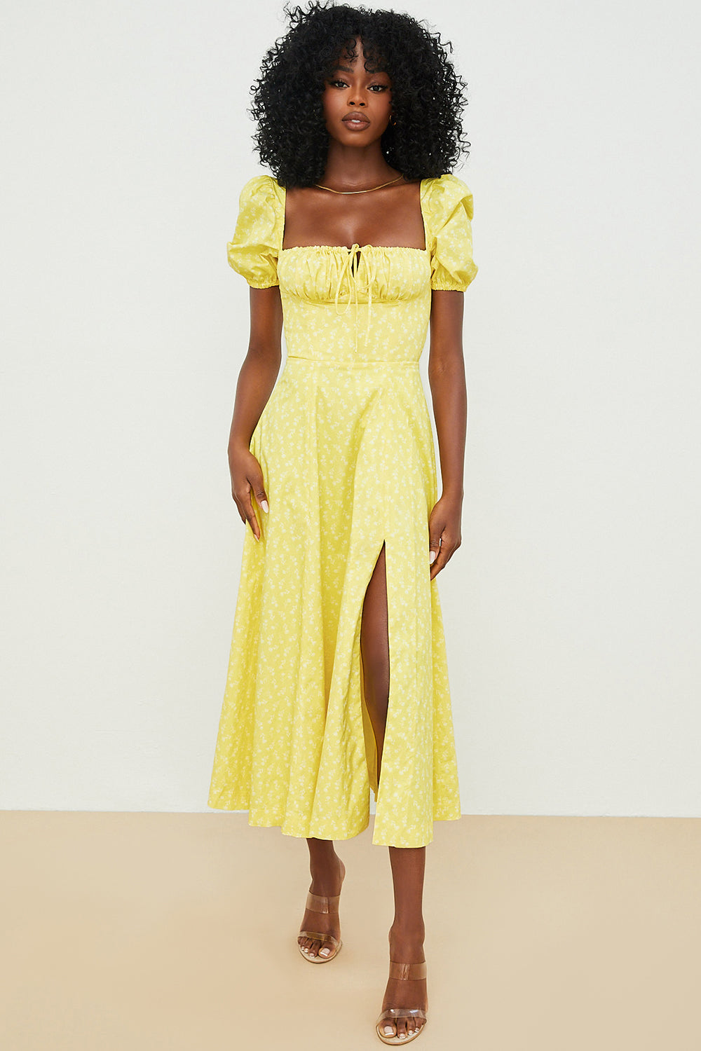 Solène | Robe Midi Féminine