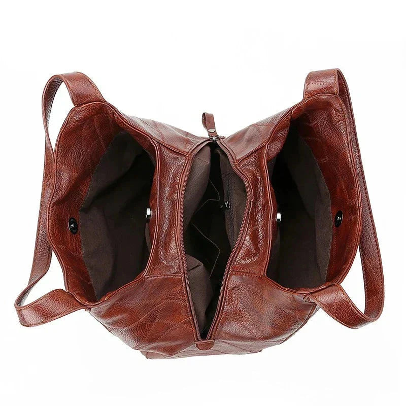 Bożena - Sac à main vintage en cuir