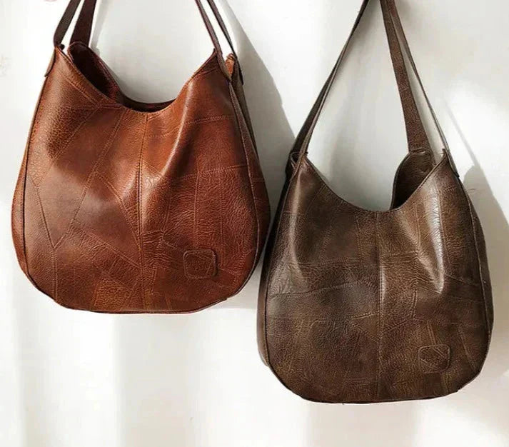 Bożena - Sac à main vintage en cuir