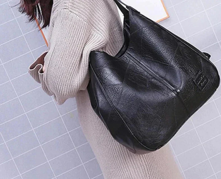 Bożena - Sac à main vintage en cuir