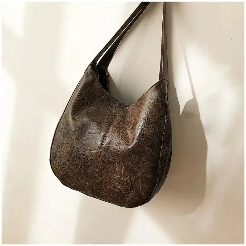 Bożena - Sac à main vintage en cuir