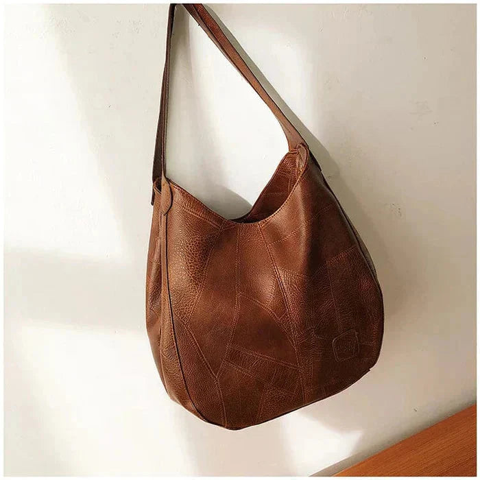Bożena - Sac à main vintage en cuir