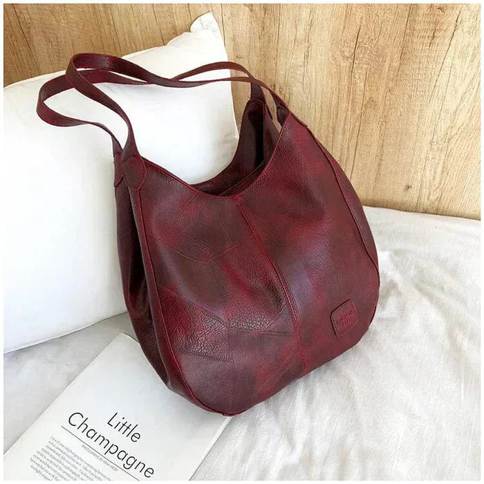 Bożena - Sac à main vintage en cuir