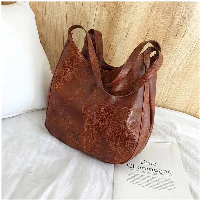 Bożena - Sac à main vintage en cuir