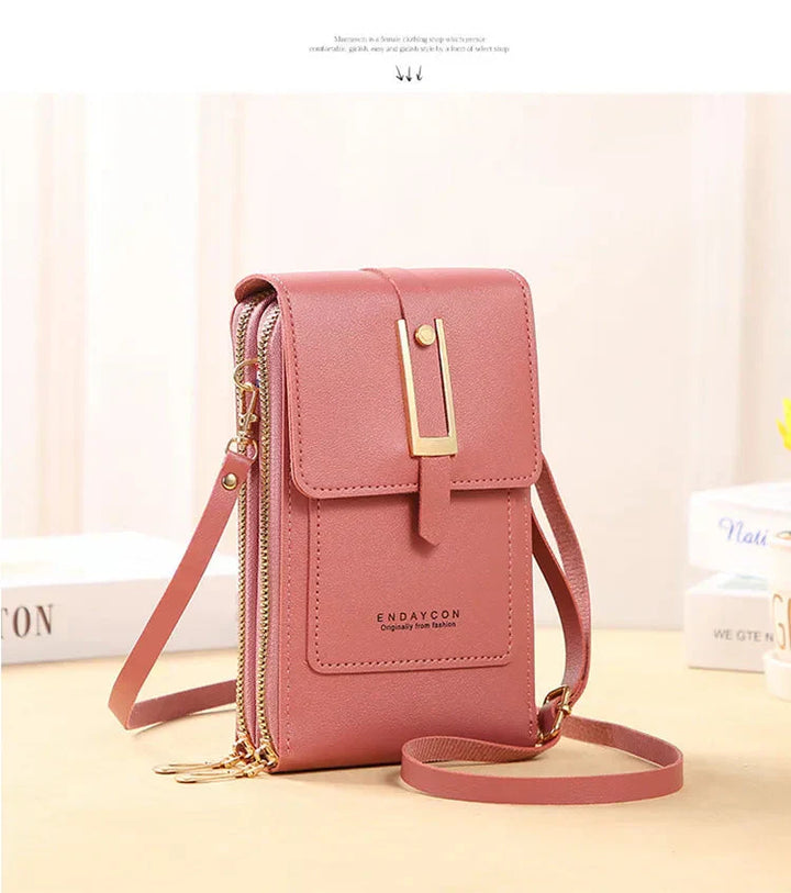 Grażyna - Sac en cuir pour téléphone portable