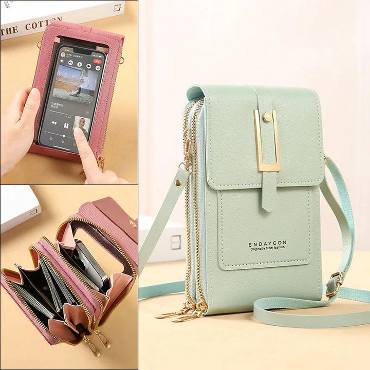 Grażyna - Sac en cuir pour téléphone portable
